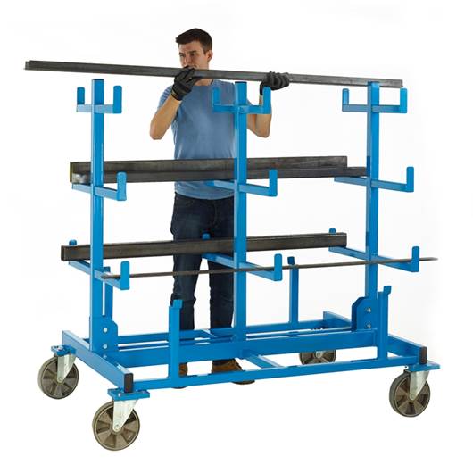 Picture of Heavy Duty Mobile Bar Storage Rack